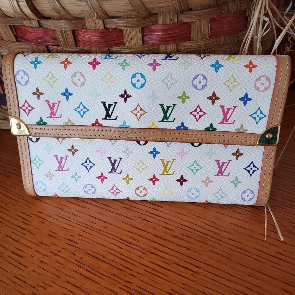 LV mini multi Continental wallet